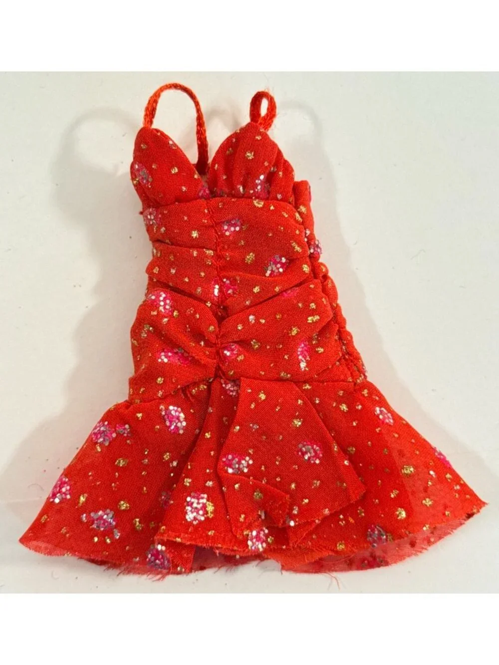 Bratz Doll 2006 Passion 4 Fashion Jade Red Glitter Dress